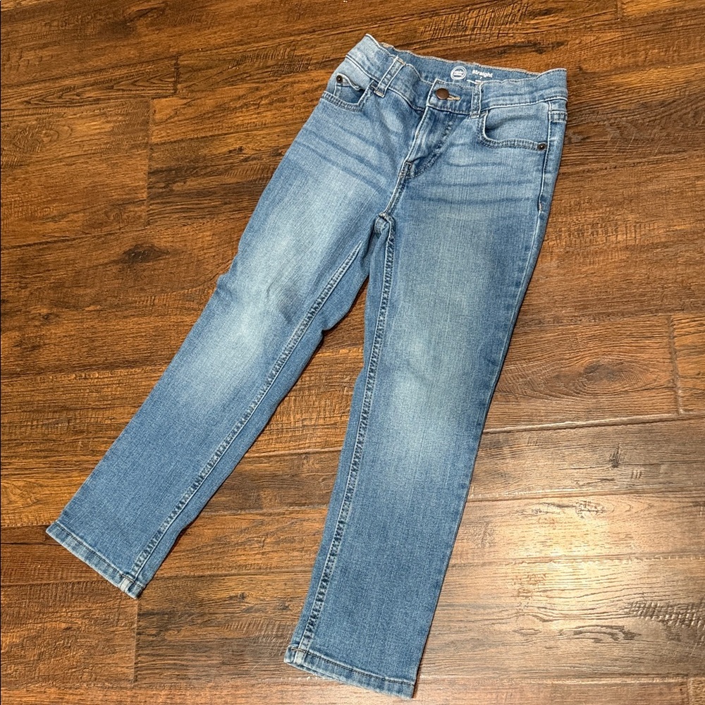 Wonder Nation boys Straight leg blue jeans S/7